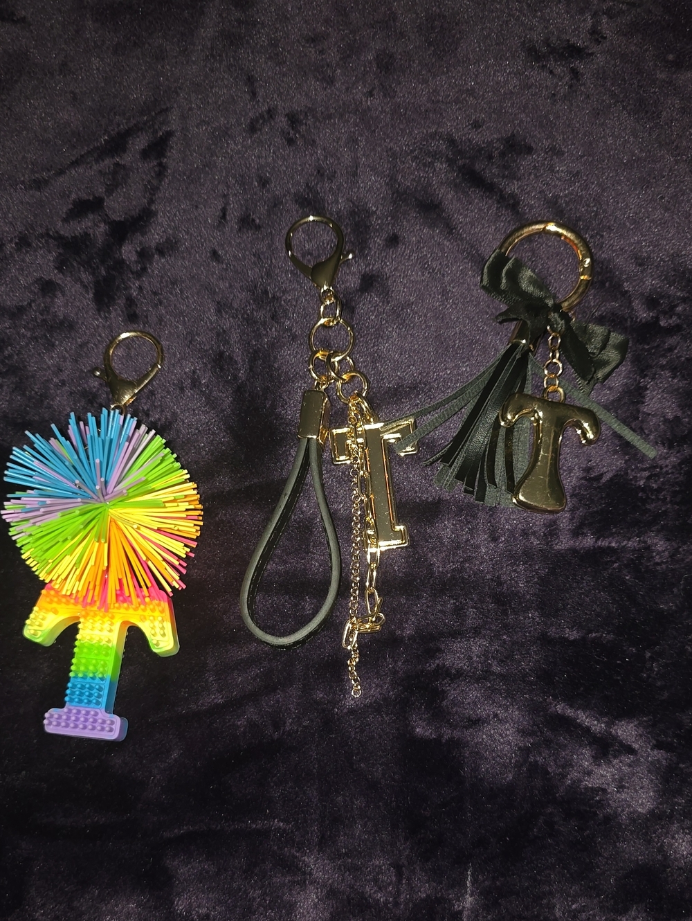 Letter T Keychains